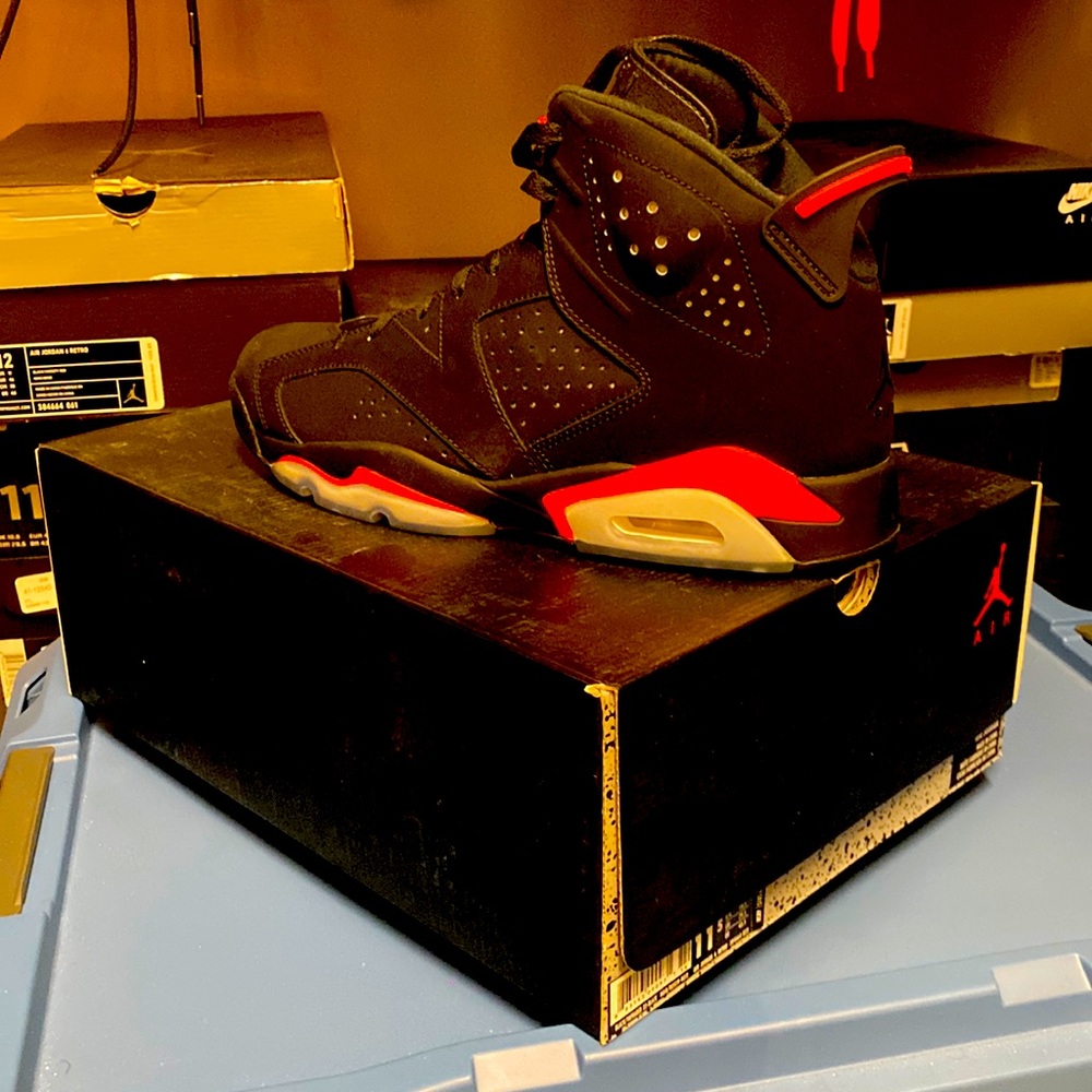 Air Jordan retro 6 Black Infrared (2014)
